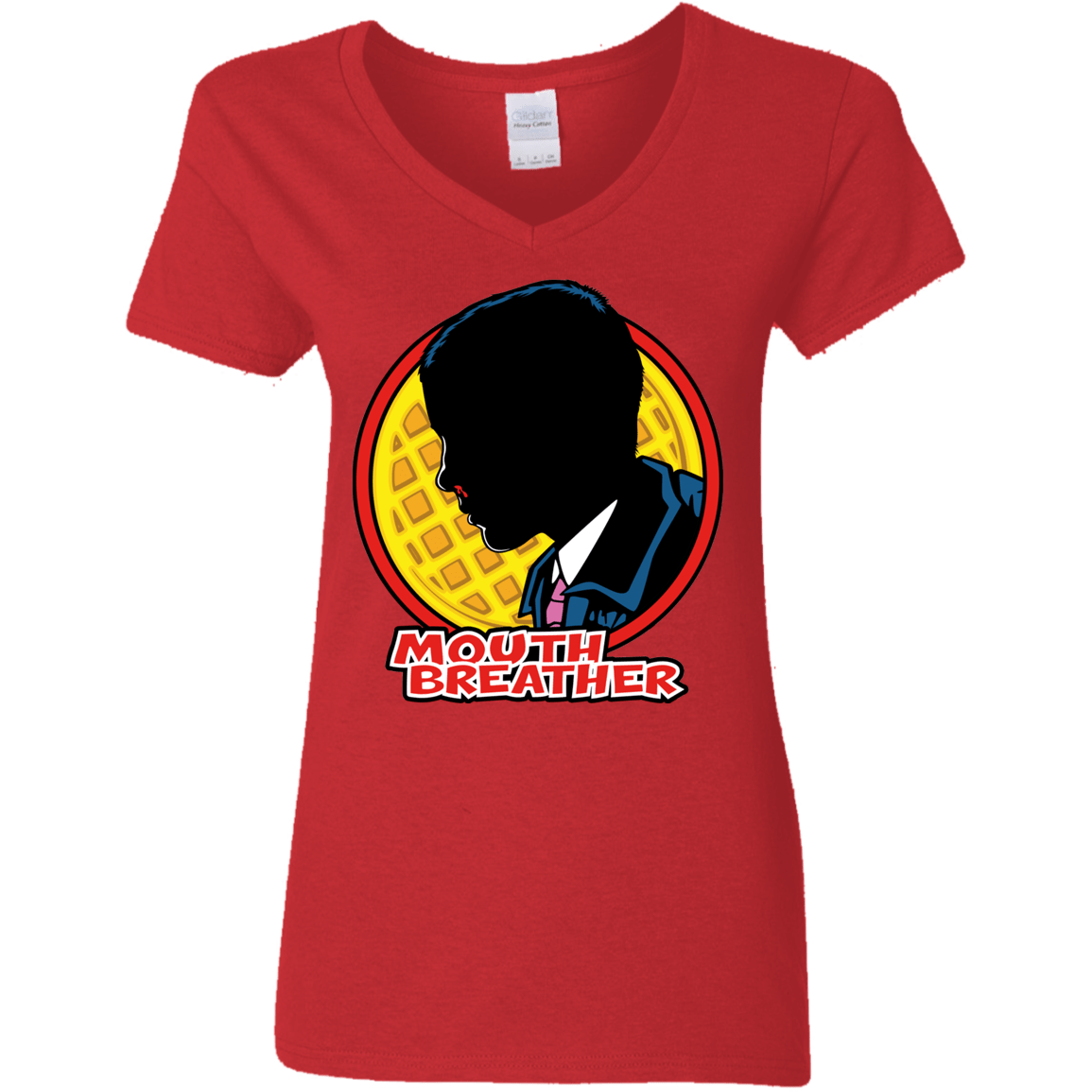 T-Shirts Red / S Eleven Tracy Logo Women's V-Neck T-Shirt