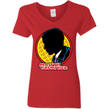 T-Shirts Red / S Eleven Tracy Logo Women's V-Neck T-Shirt