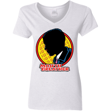 T-Shirts White / S Eleven Tracy Logo Women's V-Neck T-Shirt