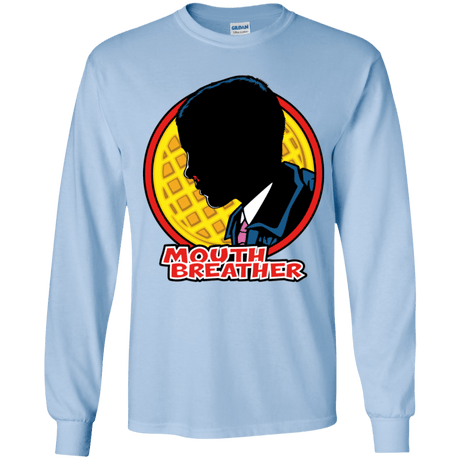 T-Shirts Light Blue / YS Eleven Tracy Logo Youth Long Sleeve T-Shirt