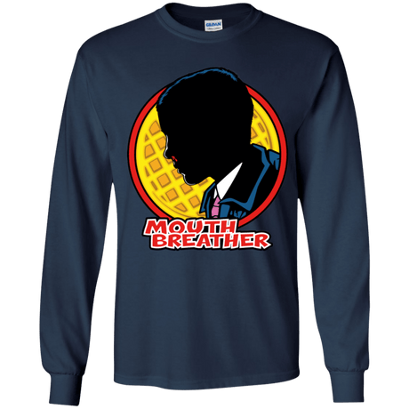 T-Shirts Navy / YS Eleven Tracy Logo Youth Long Sleeve T-Shirt