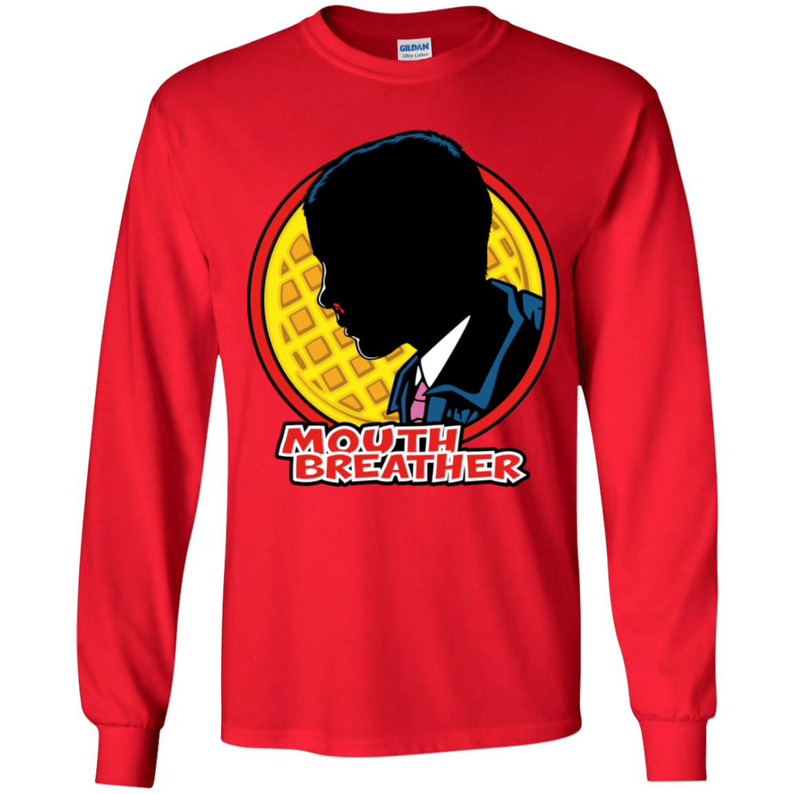 T-Shirts Red / YS Eleven Tracy Logo Youth Long Sleeve T-Shirt