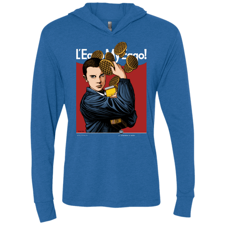 T-Shirts Vintage Royal / X-Small Eleven Triblend Long Sleeve Hoodie Tee