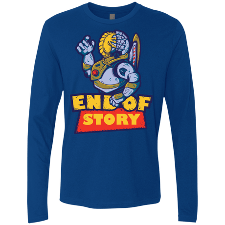 T-Shirts Royal / Small END OF STORY Men's Premium Long Sleeve