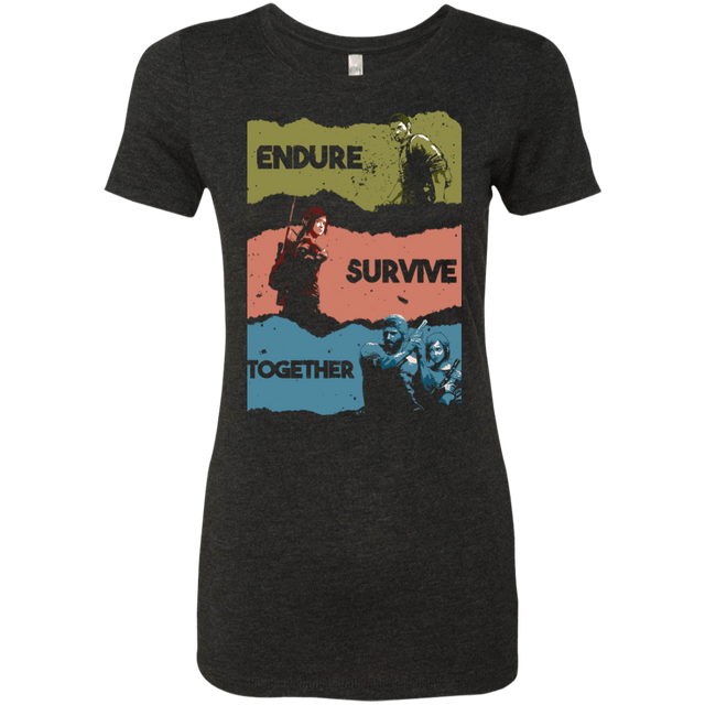 T-Shirts Vintage Black / Small Endure Survive GBU Women's Triblend T-Shirt