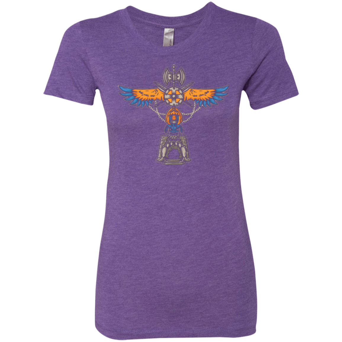 T-Shirts Purple Rush / Small ETERNIA TOTEM Women's Triblend T-Shirt