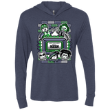 T-Shirts Vintage Navy / X-Small Everything Is Creepy Mix Triblend Long Sleeve Hoodie Tee