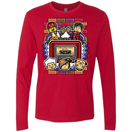 T-Shirts Red / Small Everything Is Heavy Mix Men's Premium Long Sleeve