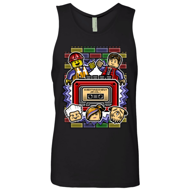 T-Shirts Black / Small Everything Is Heavy Mix Men's Premium Tank Top