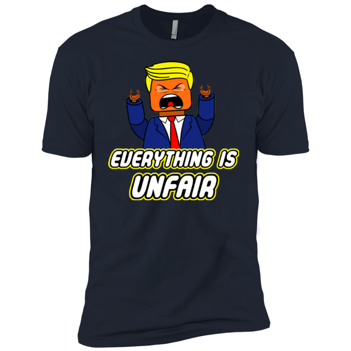 T-Shirts Midnight Navy / YXS Everything Is Unfair Boys Premium T-Shirt