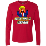 T-Shirts Red / Small Everything Is Unfair Men's Premium Long Sleeve