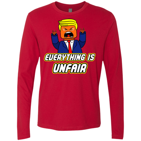 T-Shirts Red / Small Everything Is Unfair Men's Premium Long Sleeve