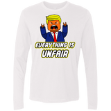 T-Shirts White / Small Everything Is Unfair Men's Premium Long Sleeve