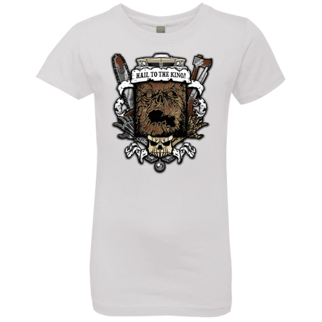 T-Shirts White / YXS Evil Crest Girls Premium T-Shirt