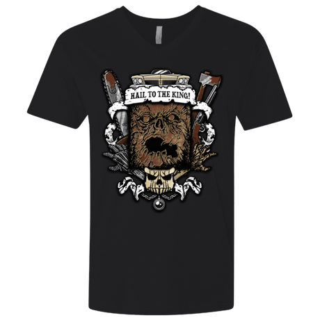 T-Shirts Black / X-Small Evil Crest Men's Premium V-Neck