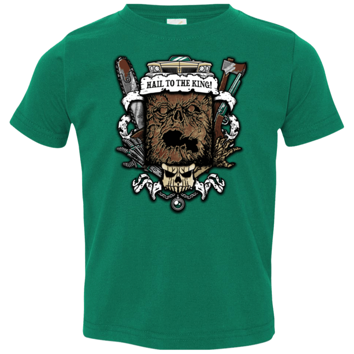 T-Shirts Kelly / 2T Evil Crest Toddler Premium T-Shirt