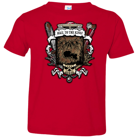 T-Shirts Red / 2T Evil Crest Toddler Premium T-Shirt