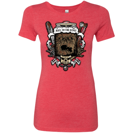 T-Shirts Vintage Red / Small Evil Crest Women's Triblend T-Shirt