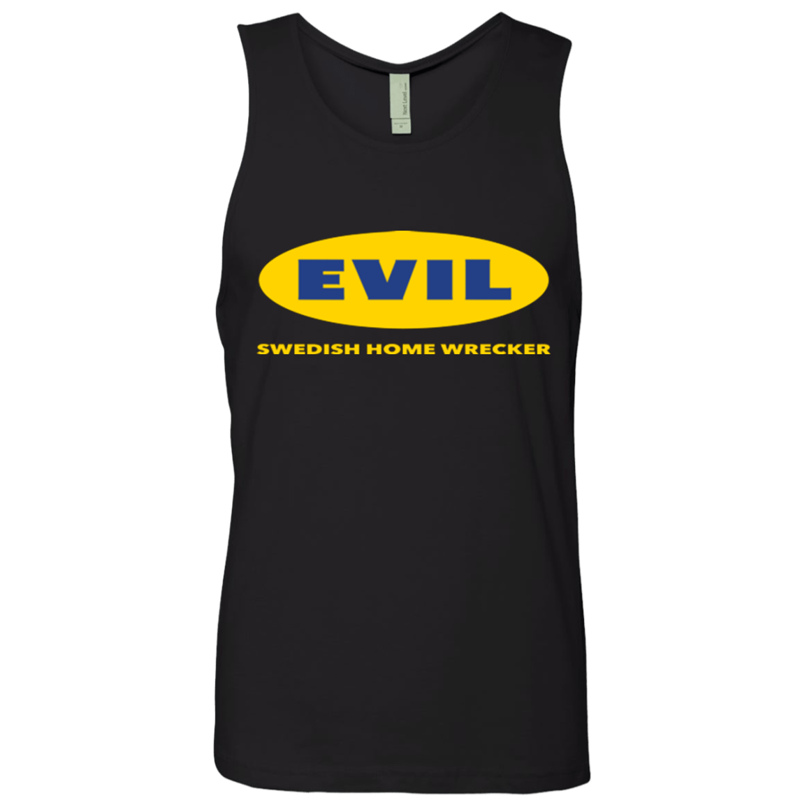 T-Shirts Black / Small EVIL Home Wrecker Men's Premium Tank Top
