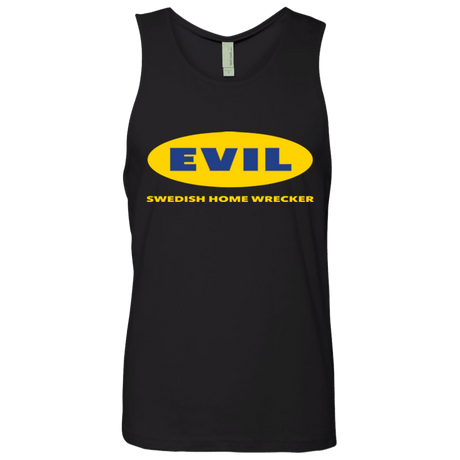 T-Shirts Black / Small EVIL Home Wrecker Men's Premium Tank Top