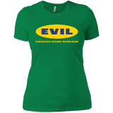 T-Shirts Kelly Green / X-Small EVIL Home Wrecker Women's Premium T-Shirt