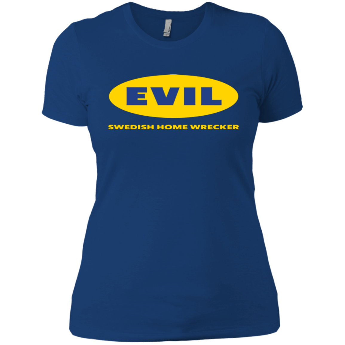 T-Shirts Royal / X-Small EVIL Home Wrecker Women's Premium T-Shirt