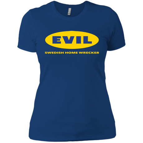 T-Shirts Royal / X-Small EVIL Home Wrecker Women's Premium T-Shirt
