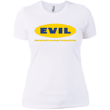 T-Shirts White / X-Small EVIL Home Wrecker Women's Premium T-Shirt