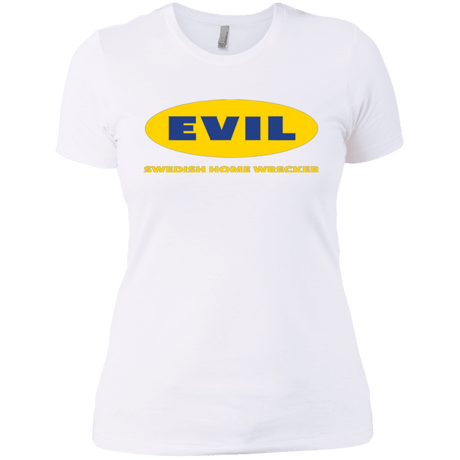 T-Shirts White / X-Small EVIL Home Wrecker Women's Premium T-Shirt