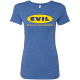 T-Shirts Vintage Royal / Small EVIL Home Wrecker Women's Triblend T-Shirt