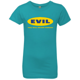 T-Shirts Tahiti Blue / YXS EVIL Never Finnish Girls Premium T-Shirt