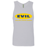 T-Shirts Heather Grey / Small EVIL Never Finnish Men's Premium Tank Top
