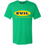 T-Shirts Envy / Small EVIL Never Finnish Men's Triblend T-Shirt