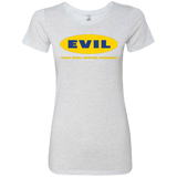 T-Shirts Heather White / Small EVIL Never Finnish Women's Triblend T-Shirt