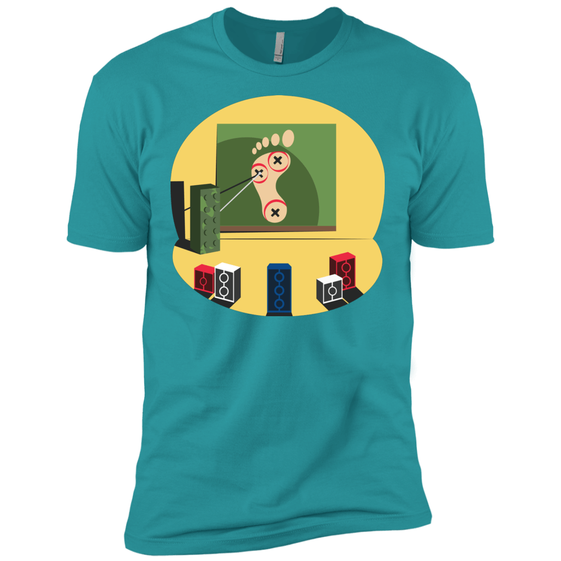 T-Shirts Tahiti Blue / X-Small Evil Plan Men's Premium T-Shirt