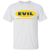T-Shirts White / Small EVIL Screw The Meatballs T-Shirt