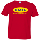 T-Shirts Red / 2T EVIL Screw The Meatballs Toddler Premium T-Shirt