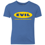 T-Shirts Vintage Royal / YXS EVIL Screw The Meatballs Youth Triblend T-Shirt