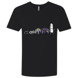 T-Shirts Black / X-Small Evolution controller NES Men's Premium V-Neck