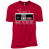 T-Shirts Red / YXS Evolve Today! Play More NES Boys Premium T-Shirt