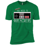 T-Shirts Kelly Green / X-Small Evolve Today! Play More NES Men's Premium T-Shirt