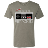 T-Shirts Venetian Grey / Small Evolve Today! Play More NES Men's Triblend T-Shirt