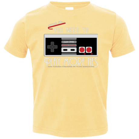 T-Shirts Butter / 2T Evolve Today! Play More NES Toddler Premium T-Shirt