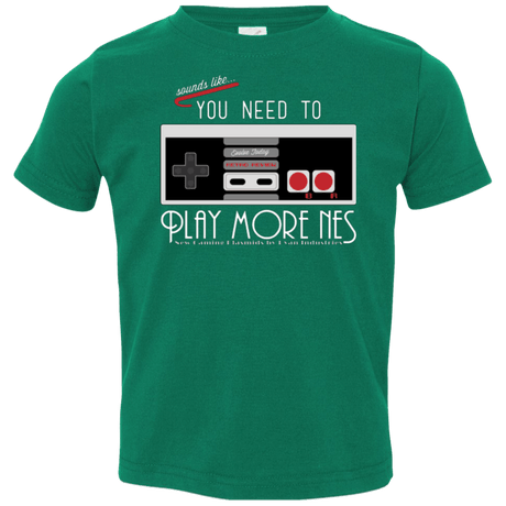 T-Shirts Kelly / 2T Evolve Today! Play More NES Toddler Premium T-Shirt