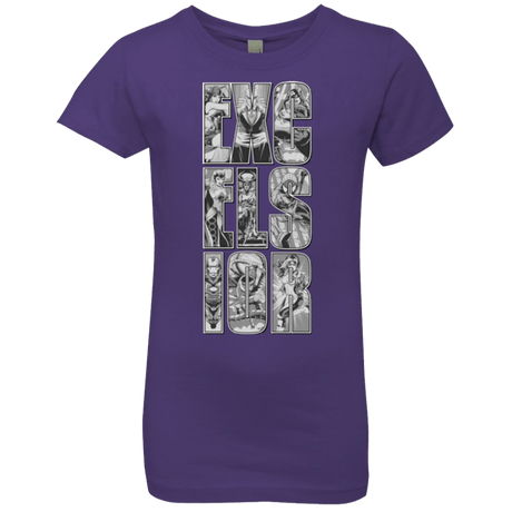 T-Shirts Purple Rush / YXS Excelsior Girls Premium T-Shirt