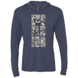 T-Shirts Vintage Navy / X-Small Excelsior Triblend Long Sleeve Hoodie Tee