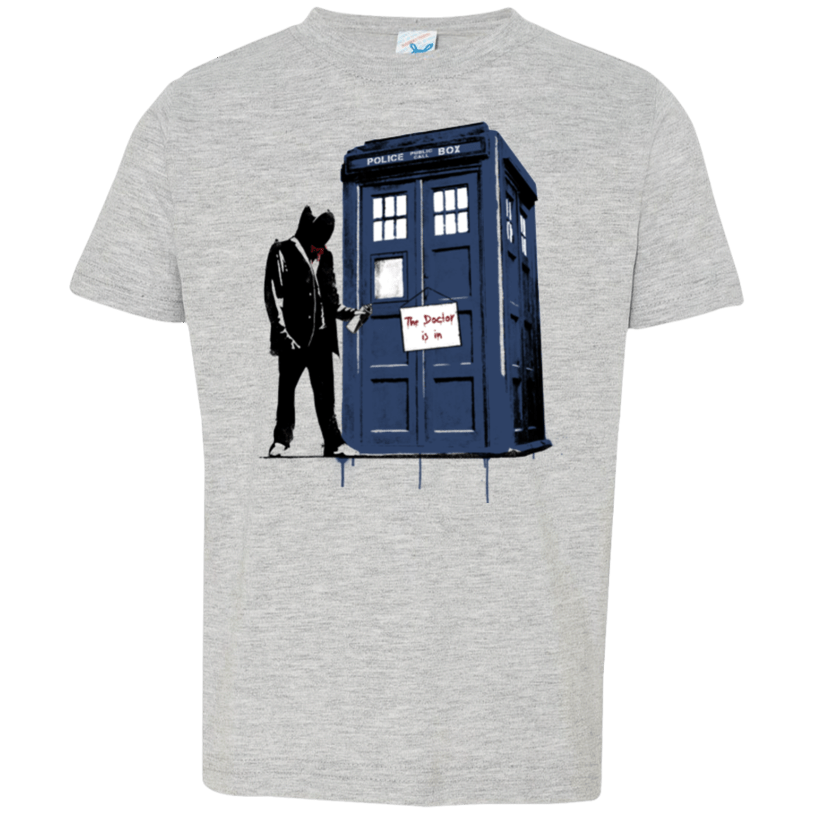 T-Shirts Heather / 2T Exit Through Tardis Toddler Premium T-Shirt