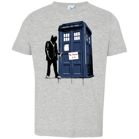 T-Shirts Heather / 2T Exit Through Tardis Toddler Premium T-Shirt