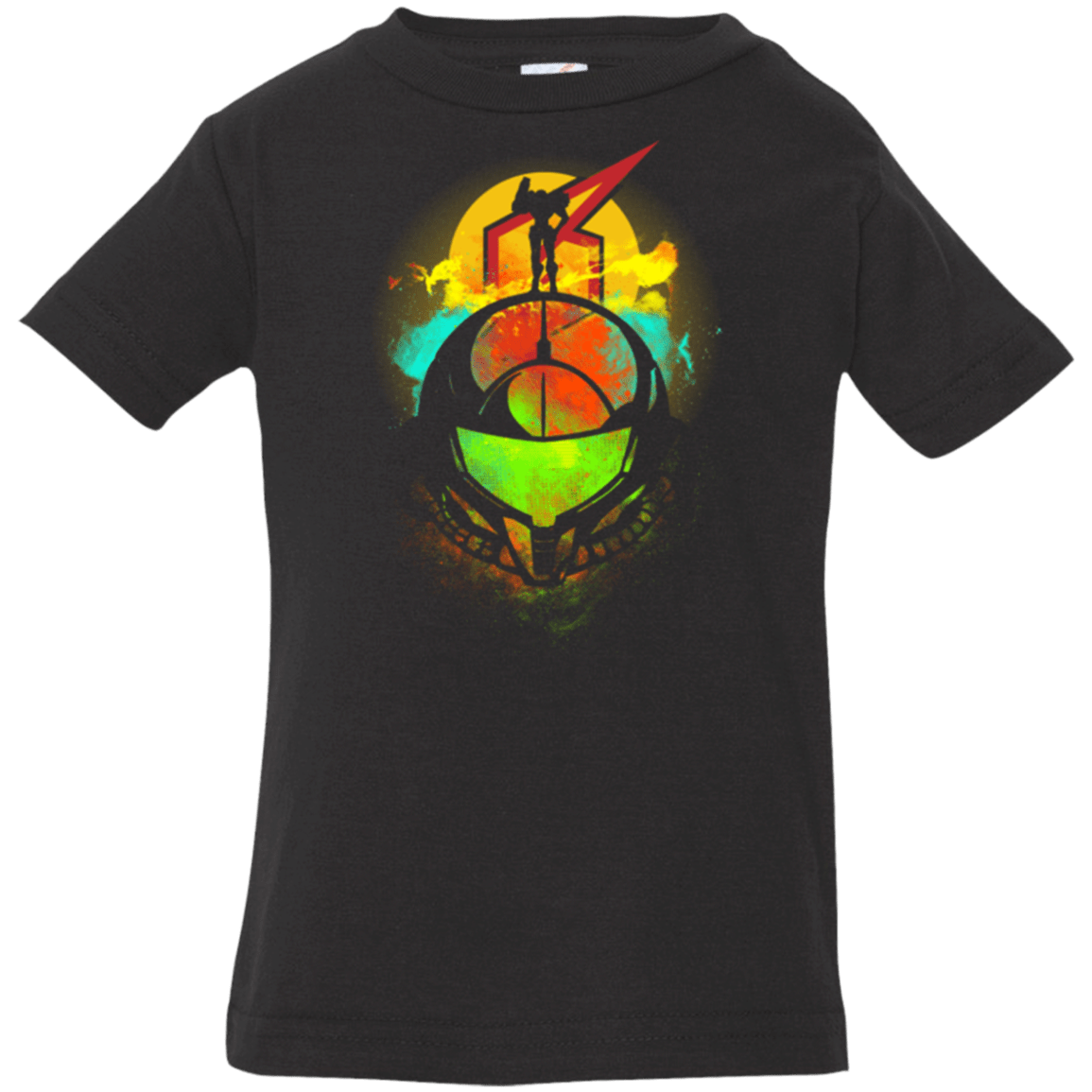 T-Shirts Black / 6 Months Face of Metroid Infant Premium T-Shirt