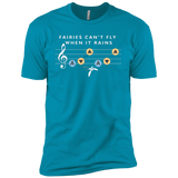 T-Shirts Turquoise / YXS Fairies Can't Fly When It Rains Boys Premium T-Shirt